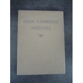 Tristan Bernard Rabier Labiche Deux comédies inédites Cortial Paris 1931 Edition originale Carabin médecine