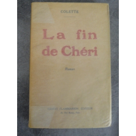 Colette la fin de chérie Edition originale sur alfa bon exemplaire.