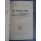 Béraud Henri Le martyre de l'obèse edition originale en papier édition bel exemplaire en reliure d'époque.