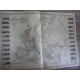 Vuillemin Atlas commercial industriel année 1860 8 très grandes cartes gravées splendide