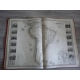 Vuillemin Atlas commercial industriel année 1860 8 très grandes cartes gravées splendide