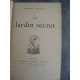 Prévost Marcel Le jardin secret Lemerre Alphonse 1897 Reliure cuir.