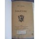 Paul Verlaine Sagesse Edition originale Librairie Catholique 1881 Grandes marges, précieux exemplaire.