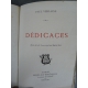 Paul Verlaine Dédicaces Envoi de Verlaine et feuillet manuscrit important ensemble fortement symbolique.