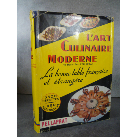 Pellaprat Kramer Curnonsky l'art culinaire moderne Jaquette illustré la bible de la cuisine 3500 recettes