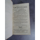 Dictionnaire portatif de cuisine d'office et de distillation 1767 Gastronomie, Diététique nutrition