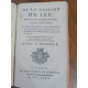 Dussaulx de la passion du jeu Edition originale 1779 complet 2 parties en 1 volume.
