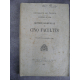 Collectif Rentrée solennelle des cinq facultés Lyon 15 novembre 1879 1880 Histoire universitaire