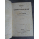 Gerhardt Charles Chimie organique Edition originale par l'inventeur de l'aspirine, synthèse de l'acide acétylsalicylique