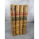 Thomson The Works of James Thomson in four volumes London 1766 Portrait et Gravures Reliures