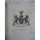 Rousseau Emile ou de l'éducation Francfort 1762 Année originale contrefaçon Ex libris Lord Sinclair
