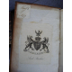 Rousseau Emile ou de l'éducation Francfort 1762 Année originale contrefaçon Ex libris Lord Sinclair