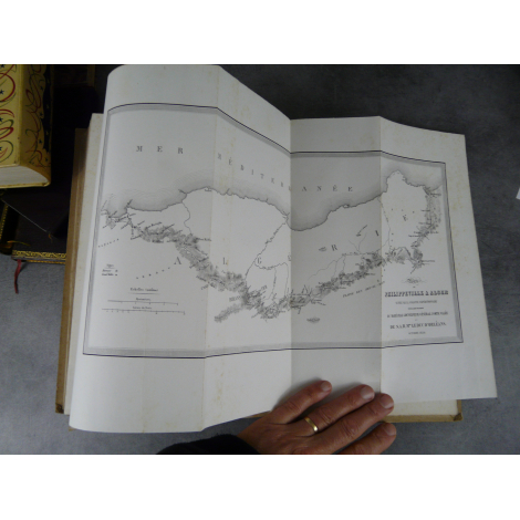 Nodier Charles Journal de l'Expédition des portes de fer 1844 Algérie Maghreb Voyage Edition originale gravures