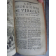 Virgile Catrou Poésies de Virgile Latin Français Complet des 18 gravures de Scotin et de la Carte.