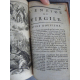 Virgile Catrou Poésies de Virgile Latin Français Complet des 18 gravures de Scotin et de la Carte.