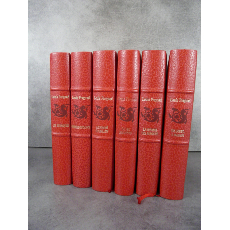 Louis Pergaud Illustré numéroté édition Martinsart 1990 complet en 6 volumes La Guerre des boutons Etat de neuf.