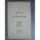 Blanche Essais et portraits Bibloiophiles fantaisistes Fantin Latour, Forain Aubrey Beardsley Manet Watts