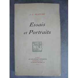 Blanche Essais et portraits Bibloiophiles fantaisistes Fantin Latour, Forain Aubrey Beardsley Manet Watts