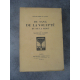 Maurice Barrès Du sang de la volupté et de la mort Maîtres du Livre Georges Crès 1913 Numéroté sur papier de Rives