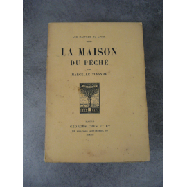 Tinayre Marcelle LA maison du péché Maîtres du Livre Georges Crès 1913 Numéroté sur papier de Rives