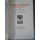 Chamfort Caractères et anecdotes Maîtres du Livre Georges Crès 1924 Numéroté sur papier de Rives