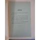 Cazotte Jacques Nerval Bischoff Le diable Amoureux Maîtres du Livre Georges Crès 1920 Numéroté sur papier de Rives