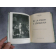 Lenôtre De la prison à l'échafaud Bradel de l'époque Papier cuve pièce de titre en maroquin bleu.