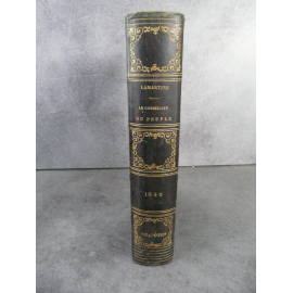 Lamartine Le conseiller du peuple + le passé le présent l'avenir de la république édition originale 1850