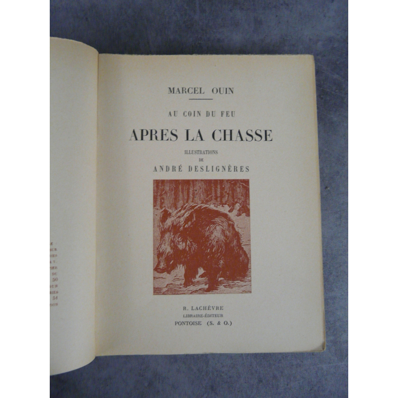 Couverture d'après-chasse