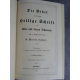 Bible de Martin Luthers en Allemand Die Bibel avec belle reliure plein chagrin estampée à motif de vitrail végétaux