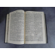 Bible de Martin Luthers en Allemand Die Bibel avec belle reliure plein chagrin estampée à motif de vitrail végétaux
