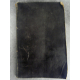 Brochage de deuil papier noir, Oraisons funèbres de Louis XVIII par Bonnevie, impression de Perrin à Lyon. 1824