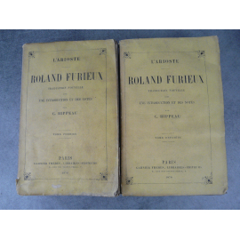 Arioste, Roland Furieux, renaissance, poésie italienne