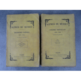 Alfred de Musset, premières poésies 1829 1835 et poésies nouvelles 1856 1852 (romantisme, poésie)