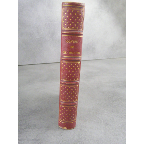 Charles Nodier Contes Trilby , La fée au Miettes, contes divers en prose et vers 1ere édition in 12 du vivant de Nodier