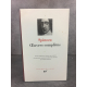 Spinoza Oeuvres complètes Collection Bibliothèque de la pléiade NRF parfait exemplaire