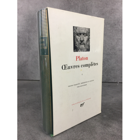 Platon Oeuvres complètes Tome 1Bibliothèque de la pléiade NRF Etat de neuf