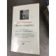 Rousseau Œuvres 1 2 3 Bibliothèque de la pléiade NRF bon état des livres. Les confessions Nouvelle Eloise Contrat social