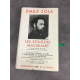 Zola Emile Les Rougon Macquart Collection Bibliothèque de la pléiade Tome 1seul