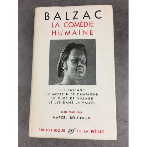 Balzac Honoré Collection Bibliothèque de la pléiade T8 Comédie Humaine les paysans médecin de campagne