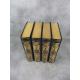 Montaigne Les essais Jean de Bonnot Bel exemplaire reliure cuir.Complet en 4 volumes