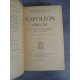 Masson Frédéric Napoléon chez lui, la journée de l'empereur au tuilerie Reliure maroquin. Empire bel exemplaire