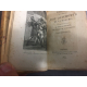 Cervantès Don Quichotte Filleau de Saint Martin 1824 Reliures cuir Gravures. Complet en dix petits volumes