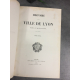 Monfalcon Histoire de Lyon impression de Louis Perrin, Exemplaire d'auteur Offert à Lacour Nombreux plans...