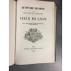 Monfalcon Histoire de Lyon impression de Louis Perrin, Exemplaire d'auteur Offert à Lacour Nombreux plans...