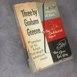 Three novels by Graham Greene the ministry of fear, the confidential agent, this gun for hire