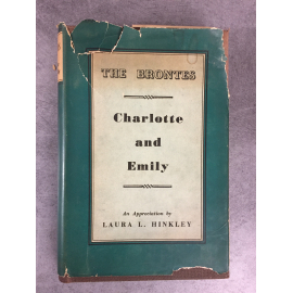 Hinkley Laura The Brontes Chrlotte and Emily 1st Edition 1947