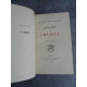 Delachenal Histoire de Crémieux Grenoble Dauphiné 1889 Ecole des Chartes Reliure plein maroquin bibliophilie