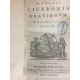 Cicéron Orationes Paul Manuce Edition de Blaeu à la sphère 1689 précieuse édition critique.