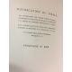 Dubout Molière Oeuvres 8/8 volumes imprimerie nationale Nté sur velin